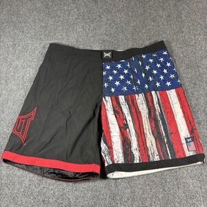 TapOut MMA UFC‎ Ultimate Fighter Team USA Fighter Shorts Adult 44 American Flag